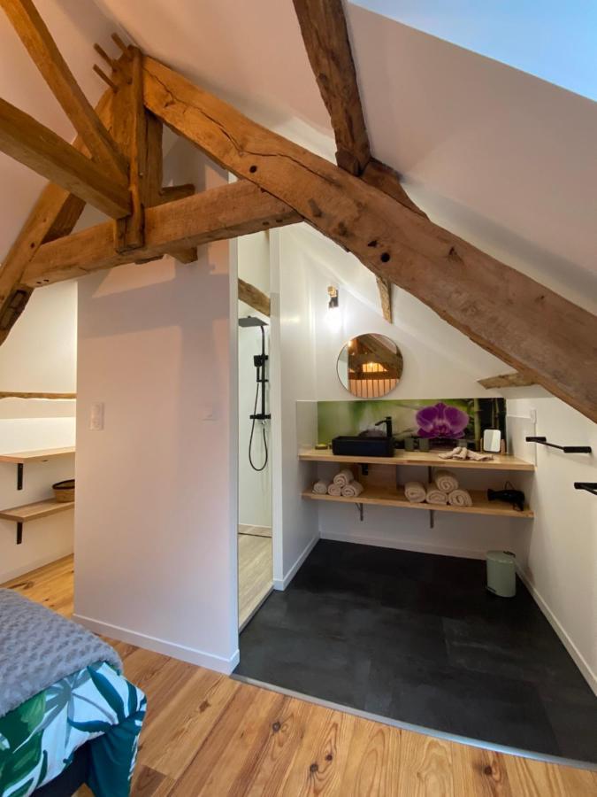 A La Memoire De Merlin & Spa Saint-Malon-sur-Mel Dış mekan fotoğraf